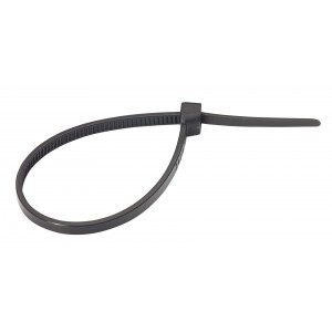 Хомут-стяжка для кабеля 2,5х100 мм, нейлон черный (уп 100 шт.)
