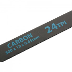 Полотно для ножовки по металлу, 300 мм, 24TPI, Carbon, Gross