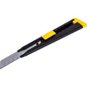 Нож OLFA металлический с выдвижным лезвием, автофиксатор, 18мм