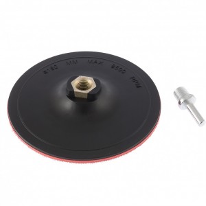 Опорный диск для кругов самозацепляющихся с адаптером д/дрели 125мм (М14)