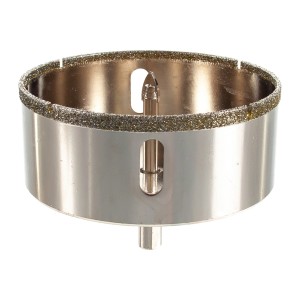 Коронка алмазная по керамике и кафелю с центрирующим сверлом 100 мм TRIO-DIAMOND 400100