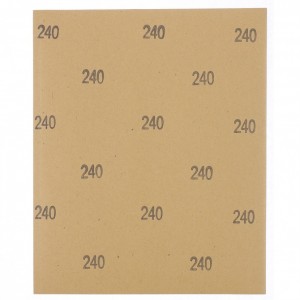 Шлифлист на бумажной основе, P 1000, 230 х 280 мм, 10 шт., водостойкий, Matrix